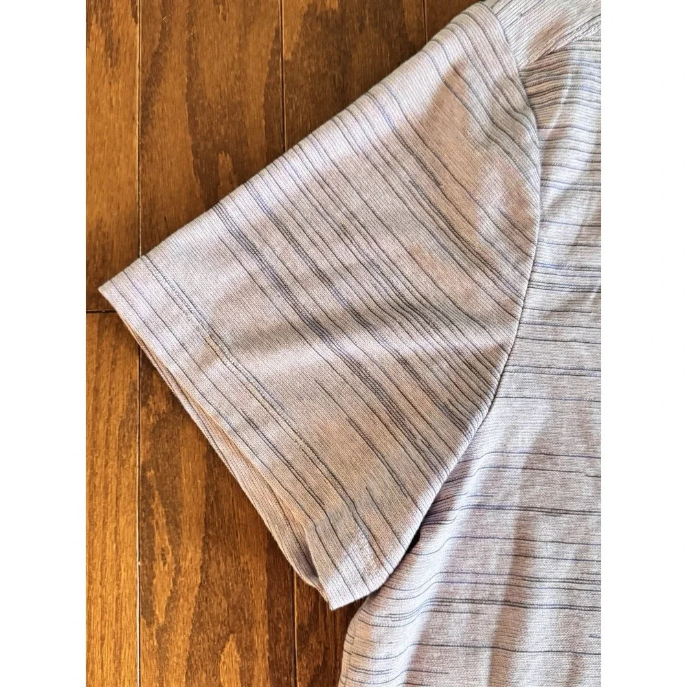 TOMMY BAHAMA Men's Sz 2XL Polo Shirt‎ Baja Sunset Stripe Beach Vacation